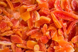 Dried Papaya Cubes - Trusted Iranian Dried Fruits Wholesale Supplier Mehrvan Fruits